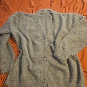 Cozy Gray Women's Sweater